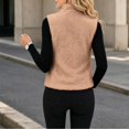 thumbnail image 6 of NominalSnug Womens Fuzzy Fleece Sherpa Vest Sleeveless Warm Outwear Jacket with Pockets, 6 of 6