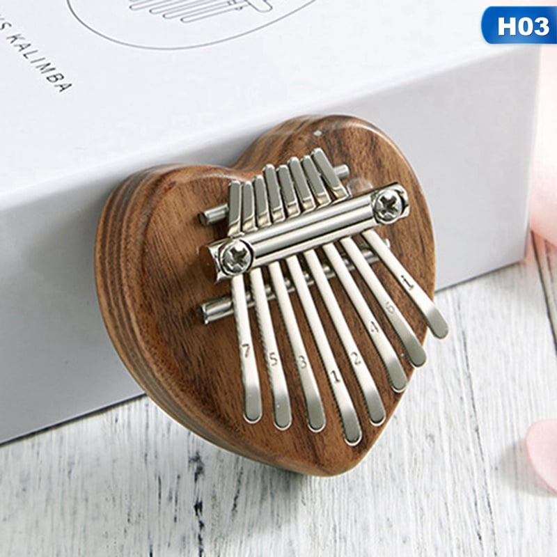 KABOER Vinny Mini Kalimba, 8 Keys Thumb Piano Marimbas Finger Piano