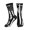 2 Black-2, variant on Athletic Socks Lineman Flag Sport Running Calf Socks Crew Socks for Men Women