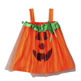 thumbnail image 2 of EnJoCho Baby Girls Pumpkin Halloween Dress - Backless Sleeveless Tulle Princess Dress for Photo𝖲hoot, Fall Festival, 2 of 7