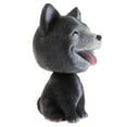 thumbnail image 1 of Sentado Bobbing Sacudiendo la cabeza Husky Dog Puppy Bobble Head Animal Toy Zulema Muñeca sacudiendo la cabeza, 1 of 8