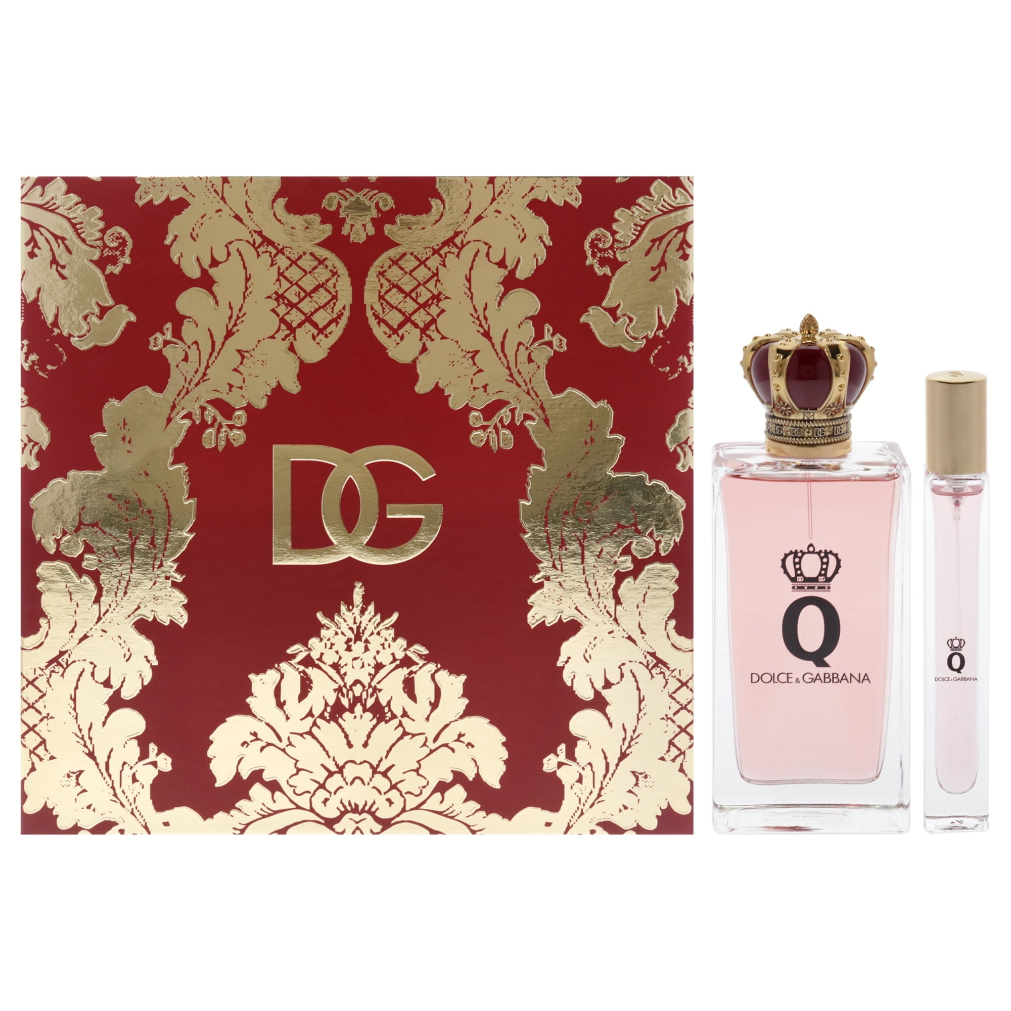 Q by Dolce and Gabbana for Women - 2 Pc Gift Set 3.3oz EDP Spray