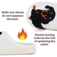 thumbnail image 3 of BERANMEY Cute Animal Slippers for Women Perfect Soft Plush Comfy Warm Slip-On Womens Slippers Indoor Fluffy House Slippers for Women and Men Non-slip Fuzzy Flat Slides, 3 of 9
