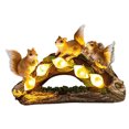 thumbnail image 1 of Estatua de ardilla de jardín Estatua con forma de animal lindo con LED solar Jardín al aire libre Estatuilla impermeable para patio Césped Jardín Decoración de inauguración de la casa Zhivalor  LKX-1706, 1 of 8