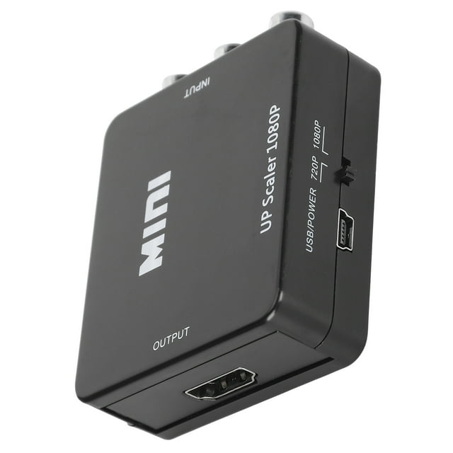 Adaptador av A Convertidor de Alta Definición Adaptador para equipos A