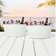 thumbnail image 3 of BREKX Set of 2 Colt Beverage Tubs in White, 3 of 6