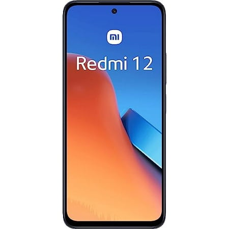 Xiaomi Redmi 12 4G LTE (128GB + 4GB) Factory Global Unlocked 6.67" 50mp Triple Camera (Tmobile Mint Tello Global) (Sky Blue)