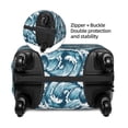 thumbnail image 2 of Hirioo Ocean Waves for Elasticity Suitcase Cover (No luggage Included) Durable Luggage Protector Fits 18-32 Inch Luggage-X-Large, 2 of 7