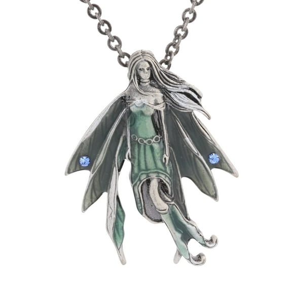 Jewelry Trends Pewter Double Dragon Unisex Pendant on 23 Inch Chain Necklace