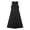 Black, variant on Summer Dresses for Women Linen Sleeveless V-Neck Maxi Dress Half Button Long Tank Dress Sundress Casual Travel Vacation