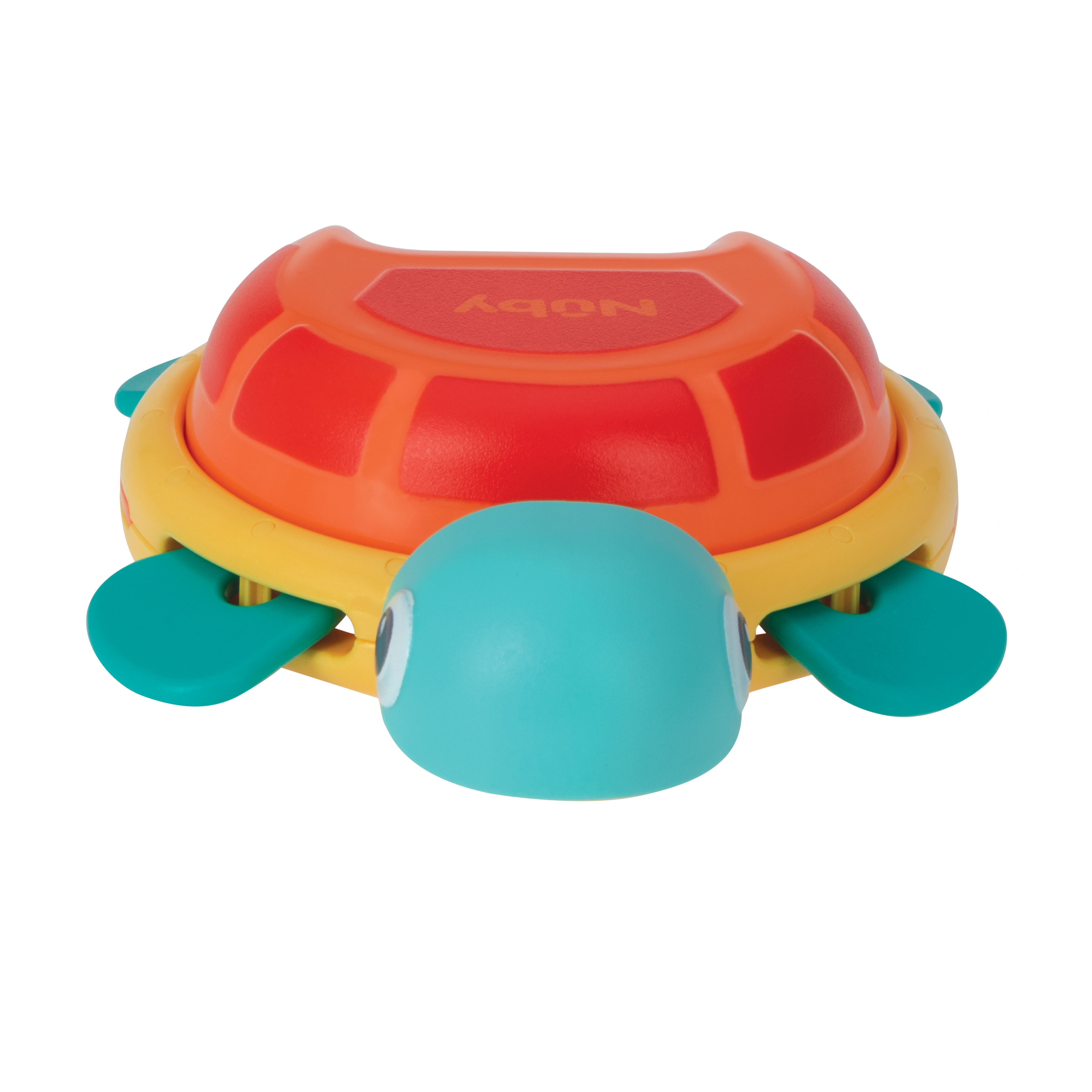 Nuby Turtle Tambourine Toddler Bath Toy and Musical Instrument for Kids