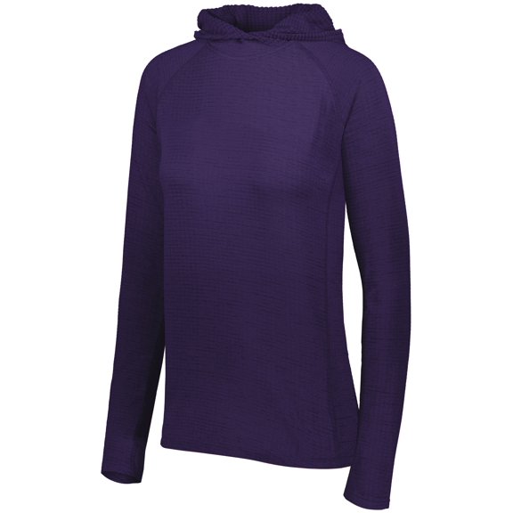 Holloway Sportswear XL Womens 3D Regulate Lightweight Pullover Purple Heather 222753