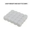 thumbnail image 3 of 20pcs Round Corner Blank ,16mm Plastic  For Board Games, Party, DIY, Teaching, Math Games - Durable, Lightweight, 3 of 8