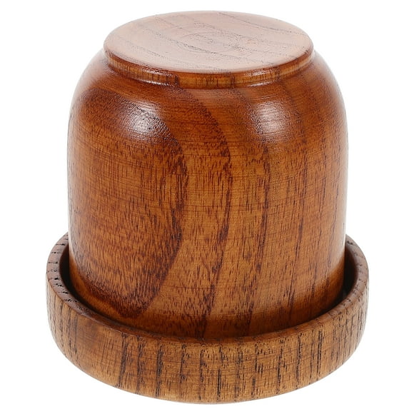 Miangastore Durable Wooden Dices Shaker Cup for Parties Assorted Color Designed for KTV Bars and Games 1 Set