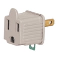 thumbnail image 1 of Adaptador 3 A 2 Gris 2 Piezas Volteck Volteck AD-32G, 1 of 2