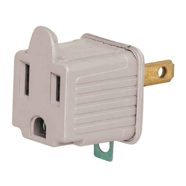 Adaptador 3 A 2 Gris 2 Piezas Volteck Volteck AD-32G