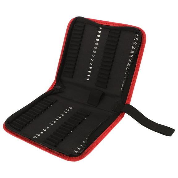 MLINS  Small Tool Case Router Bit Storage Batch Bag Professional Easy Access Pouch