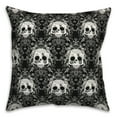 thumbnail image 2 of Creative Products Sugar Skull Pattern 18 x 18 Spun Poly Pillow, 2 of 2