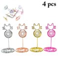 thumbnail image 2 of Coofit 4PCS Table Card Holder Creative Cat Shape Place Card Holder Photo Holder Stand, 2 of 9