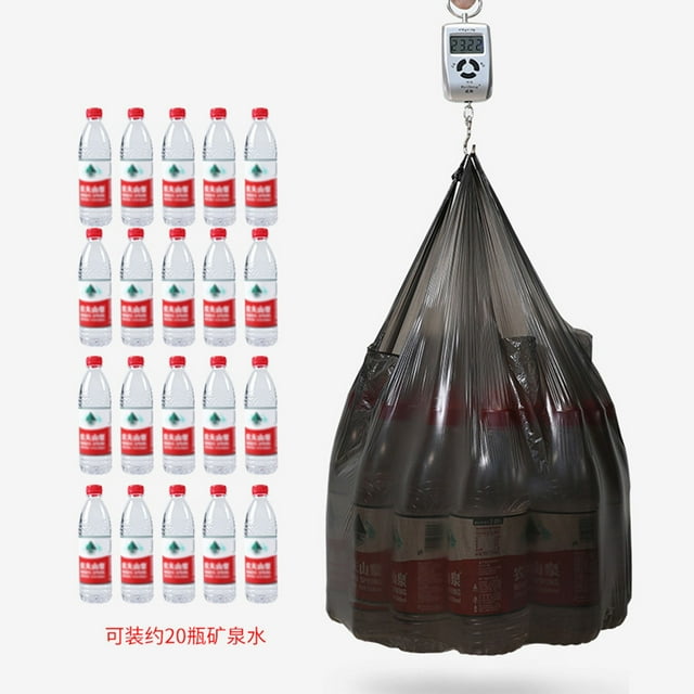 Sacs à Ordures Ultra Résistants de 8 Gallons, Sacs à Ordures de Cuisine Miini Hauts, 5 Rouleaux 100 Pcs Doublures de Poubelle Robustes, Doublures de Poubelle Robustes Extérieur Intérieur, Sacs à Ordures Type Veste de Cuisine