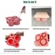 thumbnail image 4 of Ice Cube Tray For Stanley Cup, Large Silicone Ice Cube Tray With Lid For Tumbler Cup 20oz, 30oz, 40oz, Ice Cube Mold For Travel Mug, 4 of 5