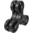thumbnail image 6 of ELAYARD 1Pair Plastic Trolley Casters Stair Climbing Triangle Wheels for Cart Accessories, 6 of 7