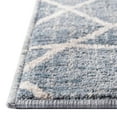 thumbnail image 5 of Unique Loom Eco Trellis Collection Area Rug - Mondo (7' 10" x 10' Rectangle Harbor Blue/Ivory), 5 of 6