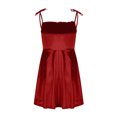 thumbnail image 5 of IROINNID Women's Sleeveless Bodycon Dress Square Neck Summer Casual Camis Bandage Vest Mini Dress Regular Solid Color Dress, 5 of 7