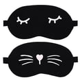 thumbnail image 1 of Bangcool 3PCS Sleeping Mask Creative Cartoon Eye Mask Eye Cover Eye Blinder with Ice Pack, 1 of 10