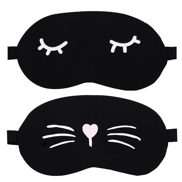 Bangcool 3PCS Sleeping Mask Creative Cartoon Eye Mask Eye Cover Eye Blinder with Ice Pack