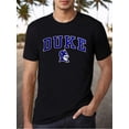 thumbnail image 1 of T-shirt Unisexe en Jersey de Coton Duke Blue Devils Noir avec Impression Logo Bleu, 1 of 5
