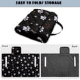 thumbnail image 6 of Pzuqiu Paw prints Quilted Golf Cart Seat Covers Keep Seat Clean Golf Cart Seat Cover Cushion Protector, Wear-resistant Foldable Golf Cart Front Seat Cover, 6 of 9