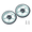 Green Two, variant on Sagargo 60mm Alloy Wheels for Folding Bike Cnc Bearing Small Wheels Black Two
