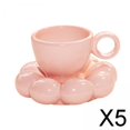 thumbnail image 1 of 5x Decoración de Taza de Té para Casa de Muñecas en Miniatura, Plato de Tetera Pequeña, Platos, Accesorios de Cocina, Taza de Café 1/12 para Casas de 5 piezas, 1 of 8