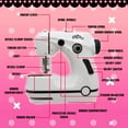 thumbnail image 3 of Miraculous Marinette's Mini Sewing Machine with Dual Speed Adjustment, 3 of 8