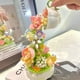 thumbnail image 4 of Compatible con Lego senbao Flower Face Tea Music Box, juguete para niños ensamblado, bloques de construcción, regalo de flores, 4 of 6