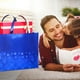 thumbnail image 5 of Set de Bolsas de Regalo PerKoop 40x50x13 cm Rayas Jumbo Azules 4 Pzs, 5 of 7