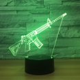 thumbnail image 5 of 3D Illusion Jesus Cross Night Light Lamp, 7 Colors Gradual Chanding Touch Switch USB Table Desk Lamp Creative Gift or Home Decorations, 5 of 5