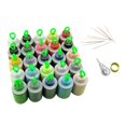 thumbnail image 1 of 82 piezas de Kits de de coser multicolores carretes de hilo de poliéster con bobinas prebobinadas piezas para suministros de costura de Soledad Hilo de coser de bobinas prebobinadas, 1 of 10