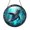 Acrylic 3.5 Inch, variant on Tusked Walrus Ocean Suncatcher Vibrant Item Hanging Present Round Art