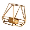thumbnail image 1 of Candelero Baoblaze Candelero geométrico 3D Oro S, 1 of 4