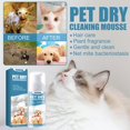 thumbnail image 4 of 1-3X Waterless Cat Shampoo No Rinse Dogs Cats Cleaning Mousse Pet Grooming Supplies for Safe Bathless Cleaning Odor Eliminator, 4 of 5
