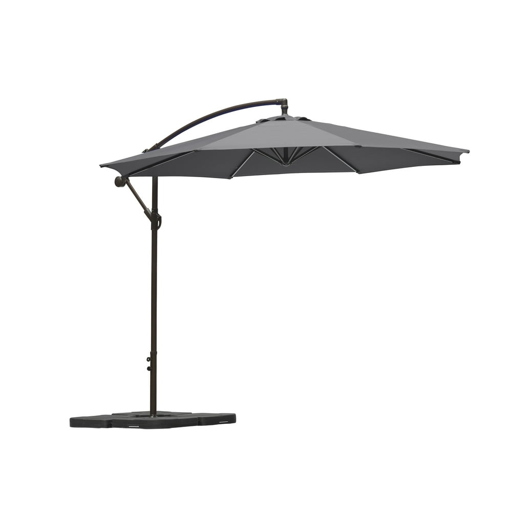 Westin Outdoor 10 Ft Cantilever Offset Umbrella with Base Weights
