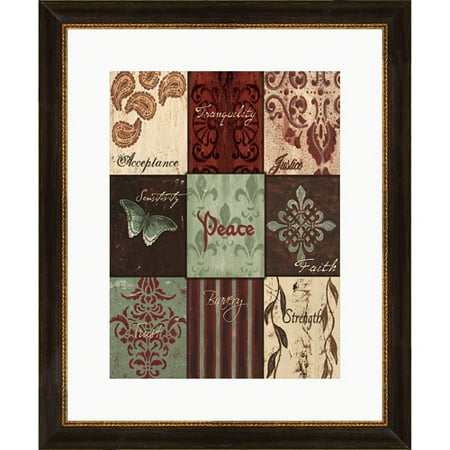 Pro Tour Memorabilia Peace Inspiration Under Glass Print