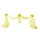 thumbnail image 2 of Tul con lazo de poliéster para decoración festiva de fiestas de bodas amarillo, 2 of 6