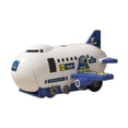 thumbnail image 1 of Juego de juguetes de avión, rompecabezas, juguetes educativos para niños con Mini coches, juego de simulación para niños pequeños, regalos para niñas Azul, 1 of 9