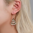 thumbnail image 7 of TIHLMK Necklace for Women Christmas Color Cartoon Jewelry Cute Christmas Tree Earring Necklace Set, 7 of 7