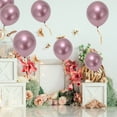 thumbnail image 5 of Unique Bargains 20 Pcs Durable Latex Party Balloons 10 In Helium Balloons Pink Purple, 5 of 6