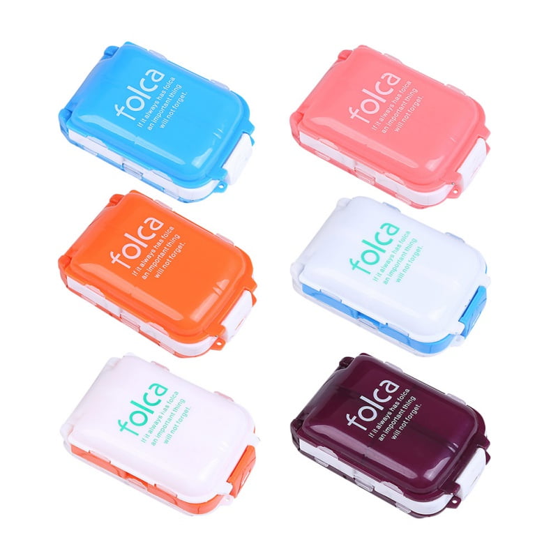 Download Portable Small Medicine Box,Mini Multi-layer Pill Box ...