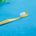 thumbnail image 4 of Yellow Individually Wrapped Disposable Travel Toothbrushes New L8, 4 of 6